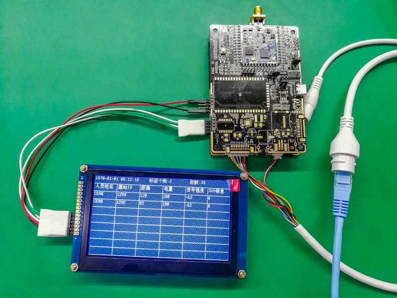 VDU2506D,支持TWR定位算法的UWB基站pcba板卡.jpg VDU2506D,支持TWR定位算法的UWB基站pcba板卡.jpg