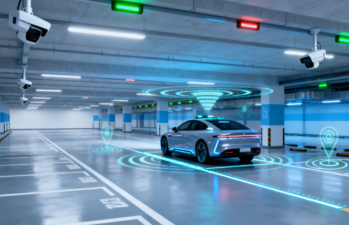 智能停車場定位解決方案，告別尋車煩惱